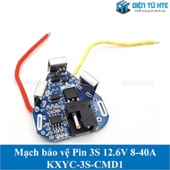 Triangular 3S Battery Protection Circuit 12.6V 8A - 40A KRYC-3S-CMD1