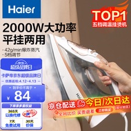 海尔（haier）电熨斗家用蒸汽熨斗2000W大功率 熨烫机 小型手持迷你电烫斗 挂烫机 HY-Y2026