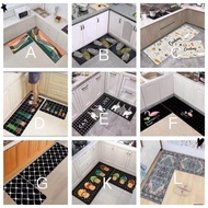 M (40*60+40*120cm) 2 in 1 Crystal Velvet kitchen mat / Rugs / Floor mats / Carpets / Door mats
