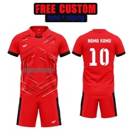 [ Free nama nomor punggung ] jersey futsal dewasa/ baju olahraga