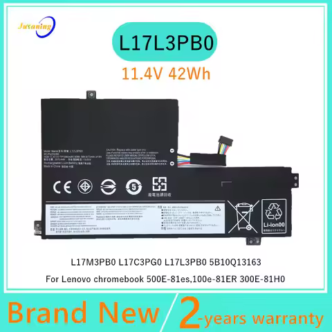 L17M3PB0 L17C3PG0 L17L3PB0 Laptop battery For Lenovo Chromebook 500E-81es 100e-81ER 5B10Q13163