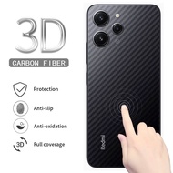 Anti-Fingerprint Carbon Fiber Screen Protector Film For Xiaomi Mi 14 13 12 11 13T 12T 11T 10T 9T Redmi Note 13 12 12S 11 11S 10 10s 9 9s 8 13C 12C 10A 10C 9T 9A 9C 8A Poco X6 X5 X4 X3 M6 M5 M4 M3 F5 F4 F3 F2 Pro Pocophone F1 Back Sticker