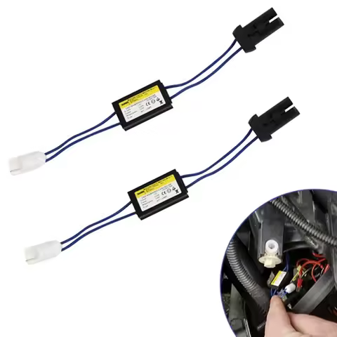 T10 Canbus Cable 12V LED Warning Canceller Decoder 501 T10 W5W 194 Car Lights NO Error Canbus OCB Lo