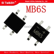 50pcs 600V 0.5A SOP 4 SMD rectifier diode bridge mb6s
