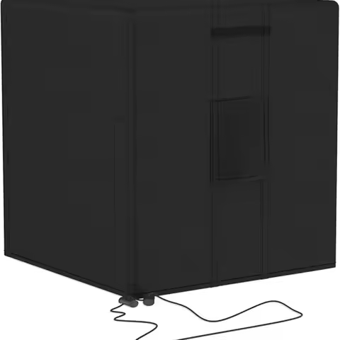 Central AC Outdoor Unit Dust Cover, Special for Outdoor Square Vertical Air Conditioner, Rainproof S