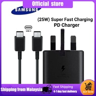 【Ready Stock】Original Samsung 65W PD Power Adapter Trio/Samsung 45W Charger / 25W Charger / Type C t