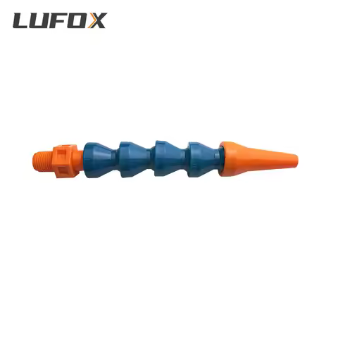 1/8-inch cooling plastic hose, 100mm in length, with an outlet diameter of 1.6mm, used for CNC