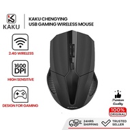 KAKU 2.4G Wireless Bluetooth Mouse USB Mouse 2 dalam 1 USB penerima tetikus optik tiada kelewatan Fa