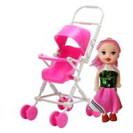 Covered baby stroller for 20cm small doll baby doll stroller