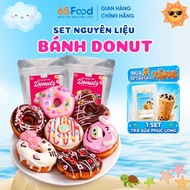 Set of ingredients to make 10 convenient, easy-to-make Donuts at home - 6SFOOD