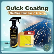 【CP CAR Detailer】Quick Coating 500ml Spray Coating Car Nano Coating Car Coating Ceramic Coating 快速镀膜
