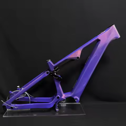 CEF69 29/27.5 ER Carbon 700c Electric Bike Frame 48V 835wh Octagon M560/M510 Motor Full Suspension F