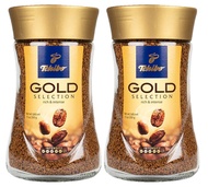 Tchibo Gold Selection Instant Coffee ทชิโบโกลด์ กาแฟสำเร็จรูป 200g. x (2ขวด)