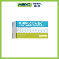 [Bundle of 7] Fluimucil A 600 Effervescent Tabs 10s - By Medic Drugstore