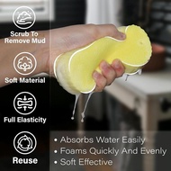 Exfoliating Sponge For Spa At Home Super Soft Body Scrubber For Leg Arm Body