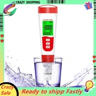 Hydrogen Water Bottle Test Meter, 3 in 1 H2/ORP/Temp Digital Hydrogen Level Tester Pen for Daily Dri