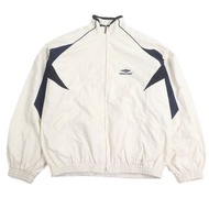 Excellent condition BALENCIAGA 23SS 746483 Sport Icon Track Jacket, Ivory, Size S, Made in Italy, Au