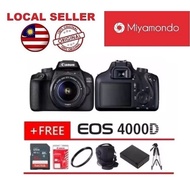 Canon EOS 4000D DSLR Camera With 18-55mm Lens / 18-55mm + Accessory Kit
