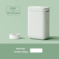NIIMBOT D101 Bluetooth Thermal Label Printer Portable Inkless Label Maker for 10-25mm Stickers