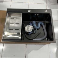 Stainless Steel Kitchen sink 60x45cm Stainless Steel Kitchen sink 60 x 45 cm