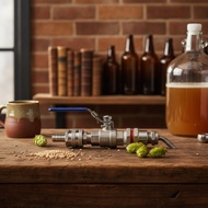 Homebrew Kettle Convert Kit with Pickup Tube Tube Stainless Steel Kettle Valve Kit with Hose Barb fo