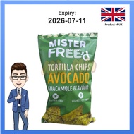 MISTER FREED Tortilla Chips 135gm Avocado Guacamole Flavour