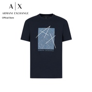 AX Armani Exchange  เสื้อยืดผู้ชาย รุ่น AX 6RZTJT ZJBYZ1510 - สีกรมท่า