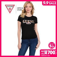 GUESS เสื้อยืดแขนสั้นผู้หญิง รุ่น QBOI74K9TJ1 สีดำ