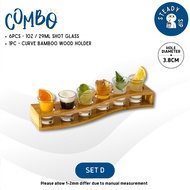 SteadySip Tequila Shot Glass Shooter Glass Liquor Shots Glass Set Shots Shooter Glass Shot 杯 烈酒杯
