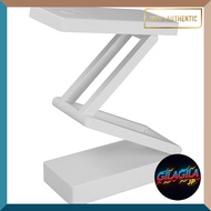 GENTOS Eye-Caring LED Desk/Clip-On Task Light, 260–440 Lumens, White/Black