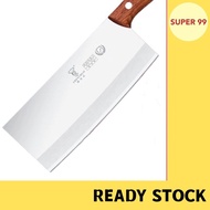 Pisau Tulang Heavy Duty Butcher Knife Cleaver Knife Chopper with Wooden Handle Berat 切片刀