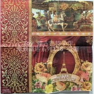 Price~High-Quality Napkins (33X33CM~2 Sheets)/Landscape Tower Series 118~Full Picture