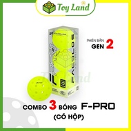 [Facolos] Box of 3 Facolos F-Pro Performance Gen 2 Pickleball Balls 40 Holes Sports Accessories Toys