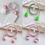 Cute Melody Charger Protector Set Charger Case Cable Protector for iPhone 18W/20W 25w