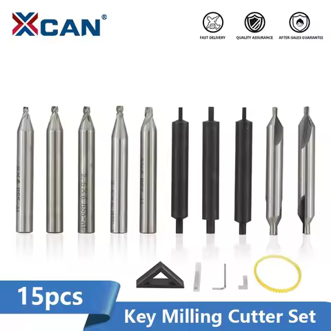 XCAN Key Machine Milling Cutter 15pcs Key Cutting Machine Cutter Guide Pin For Copy Keys Duplicate M