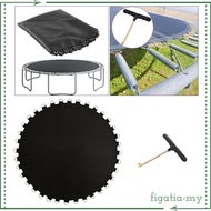 [FigatiaMY] 6ft/8ft Trampoline Mat Replacement Round Jumping Pad Repair Spring Puller