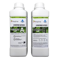 SingCrop POWER-GRO Hydroponic Nutrients A+B