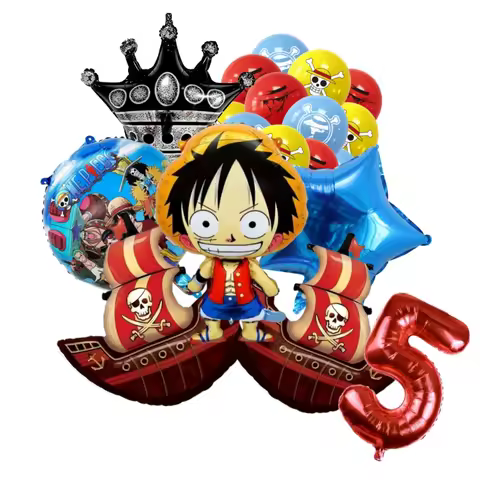 One-Pieced Cute Balloon For Birthday Party,32Inch 1-9 Number Balloon,Party Decoration,One-Piece Luff