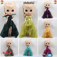 DEALSHOP Evening Gown Dresses, DIY Accessories Cute Dolls Princess Dresses, High Quality Fashion Min