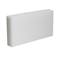 1 Pcs HDPE Plastic Sheet 1 inch ThickSize 3 x 12 inchHigh-Density Polyethylene(HDPE) Plastic Block f