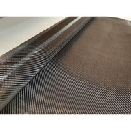 Carbon fiber fabric Twill weave Black 3K 240G WEAVE LOCK / Kain carbon 3k240g twill weave hitam