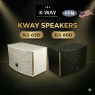 K-WAY KS650 KS800 Karaoke Speaker 6.5" 8" Inch Professional Home Audio System Speakers KTV Kakis Sou