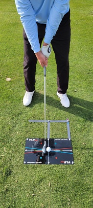 VLS Golf Vertical Line Board with Carry Bag - Master Draw, Shape Shots & Control Trajectory, Auto-St