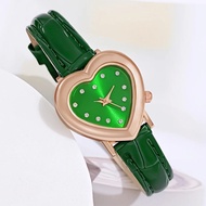 Hot Sale Fashion Heart Dial Women Quartz Watch Luxury Leather Strap Wristwatch Versatile Ladies Clock Dropshipping Reloj Mujer SYUE