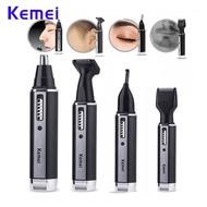 Kemei KM - 6630 4 in 1 Electric Nose Ear Hair Trimmer Rechargeable Beard Eyebrow Trimmer Nose Ear Shaver Hair Clipper