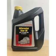 ORIGINAL TOYOTA GL5 85W90 DIFFERENTIAL GEAR OIL (4@LITRE)