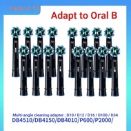 Good Things'Adapt to Oral B/Oral-B EB50 Electric Toothbrush Replacement Brush Head D100// D12/D16/P2