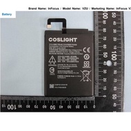 InFocus HE324 Coslight Battery Vhz T1 ORI Quality Bateri 4000mAh COS LIGHT  In Focus T 1 Batery Cell