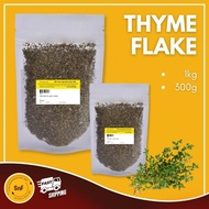 Thyme Flake Leaves Mixed Herbs Serbuk Thyme Herbal Herbs Spices Seasonings Perasa Spagetthi Makanan 