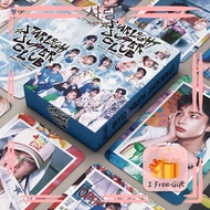 55pcs Stray Kids《STARLIGHT SUPER CLUB》Blue LOMO Cards Set Collection Kpop Hyunjin Felix Bang Chan Le